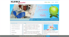 Desktop Screenshot of klinikaswidwin.pl